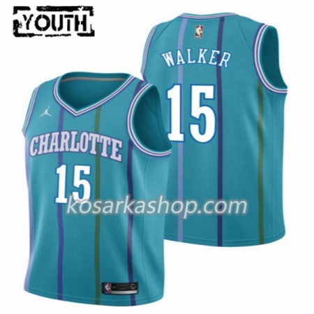 Dres Charlotte Hornet Kemba Walker 15 Jordan Classic Edition Swingman - Dječji